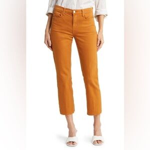 L'AGENCE
Sada High-rise Crop Slim-fit Jeans In Honey